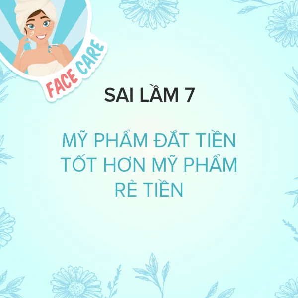 40 lầm tưởng về làm đẹp - Sai lầm 7