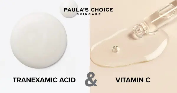 alt text: Hình ảnh minh họa sản phẩm chứa Tranexamic Acid và Vitamin C