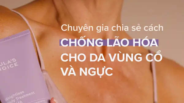 alt text: Hướng dẫn chống lão hóa cho da vùng cổ và ngực