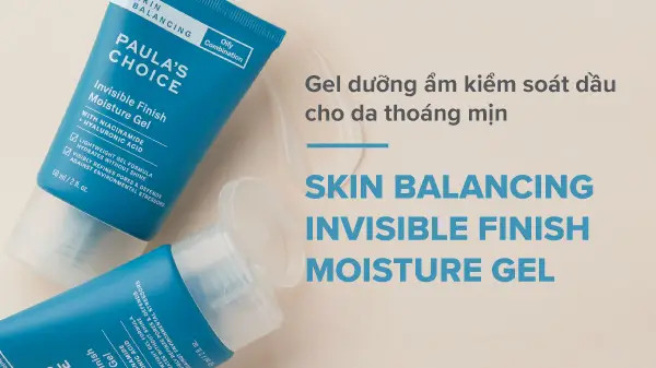 alt text: Kem dưỡng ẩm dạng gel cho da dầu và hỗn hợp thiên dầu