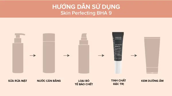 alt text: Sản phẩm tẩy tế bào chết BHA 9%