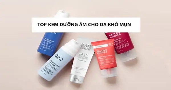 kem dưỡng ẩm cho da khô mụn nhạy cảm