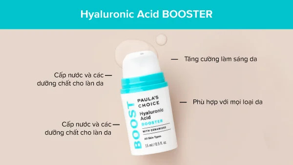 Tinh chất cấp nước Hyaluronic Acid