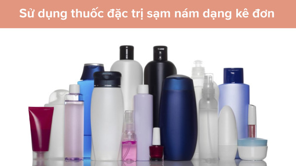 Uống thuốc trị nám