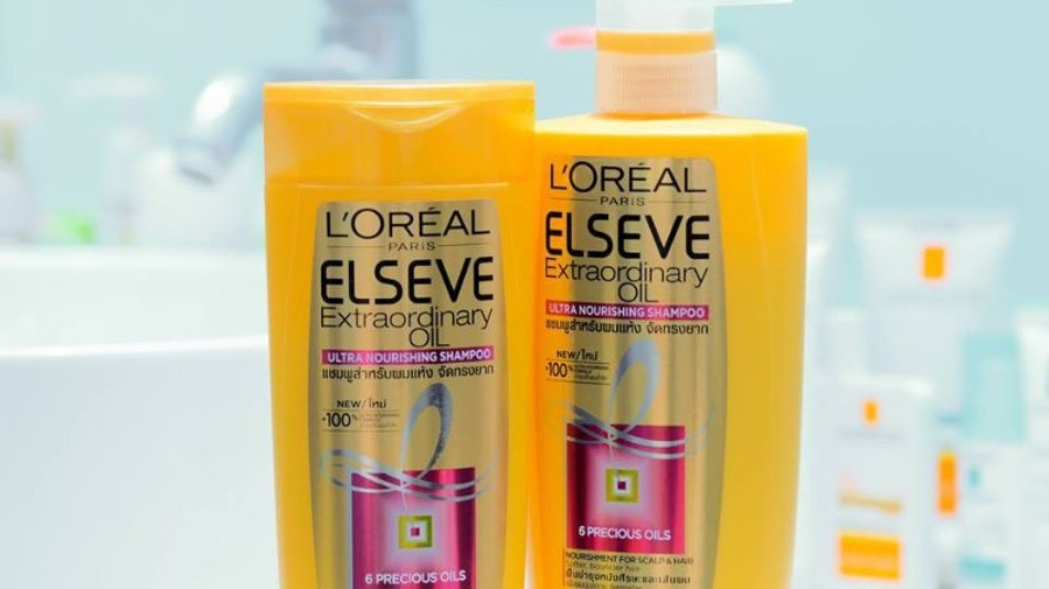 Dầu gội dưỡng tóc uốn L’oreal Paris Elseve