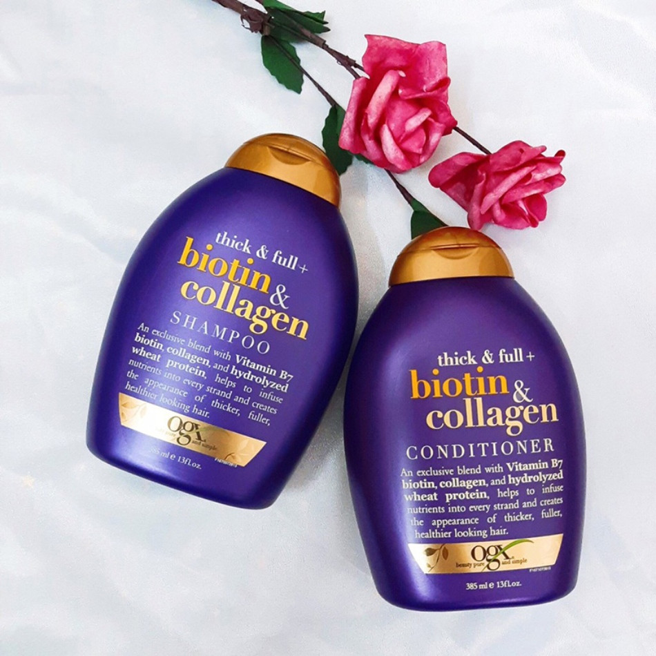 Dầu gội OGX Thick Full Biotin Collagen