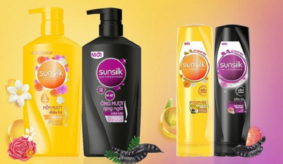 Dầu gội Sunsilk bồ kết giúp tóc nhanh dài quốc dân