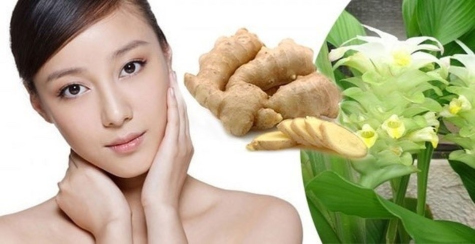 Dưỡng trắng da và mờ thâm với nghệ trắng