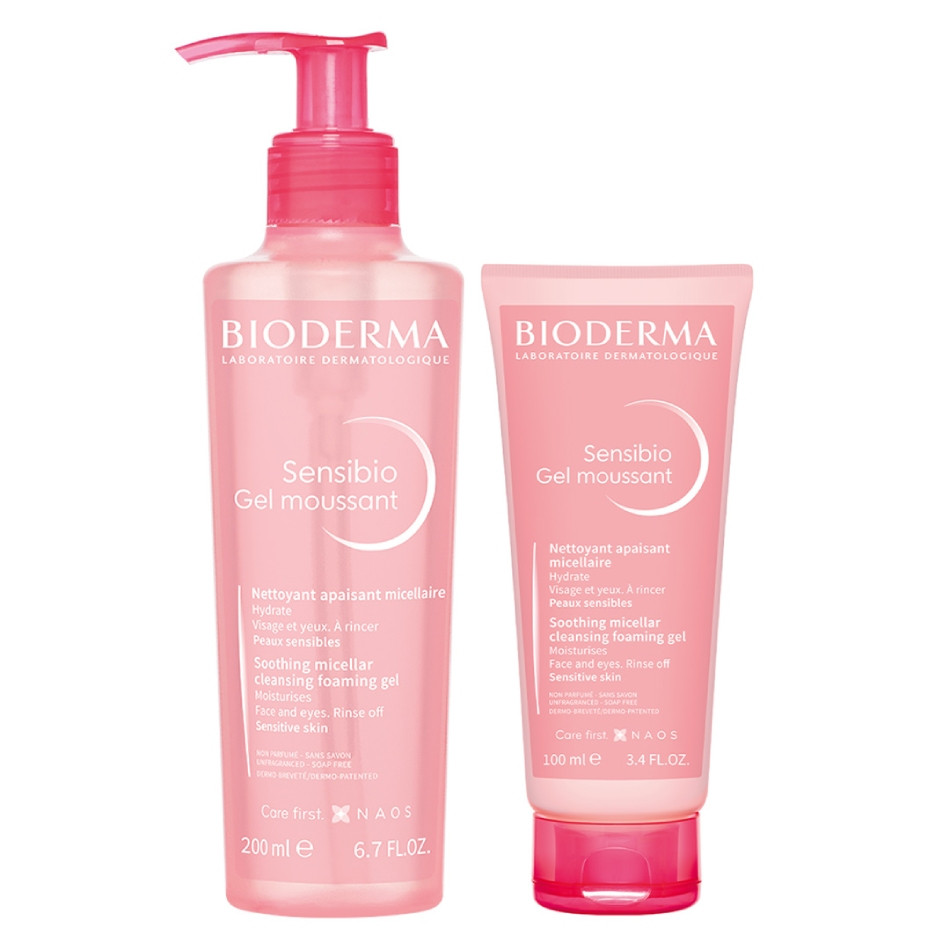 Gel rửa mặt Bioderma Sensibio Gel Moussant