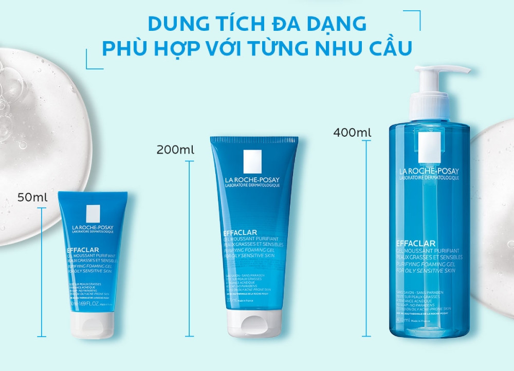 Gel Rửa Mặt La Roche-Posay Effaclar