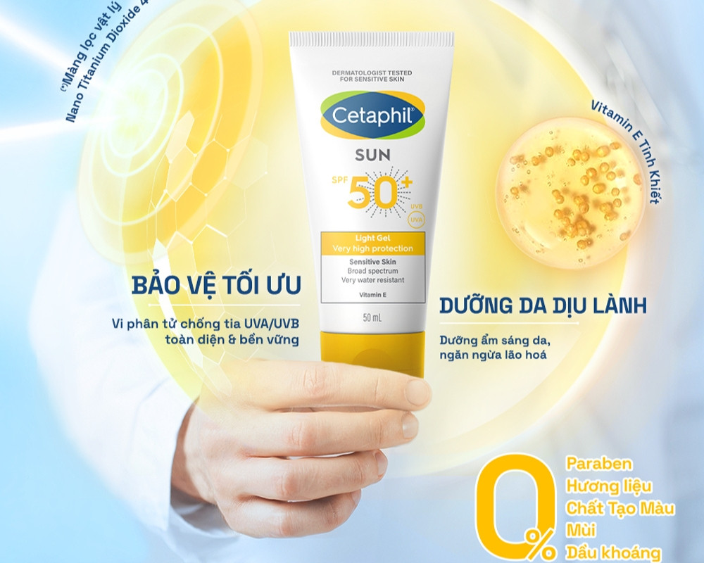 Kem chống nắng Cetaphil