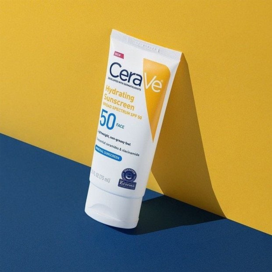 Kem chống nắng cho da khô Cerave Hydrating Mineral Sunscreen