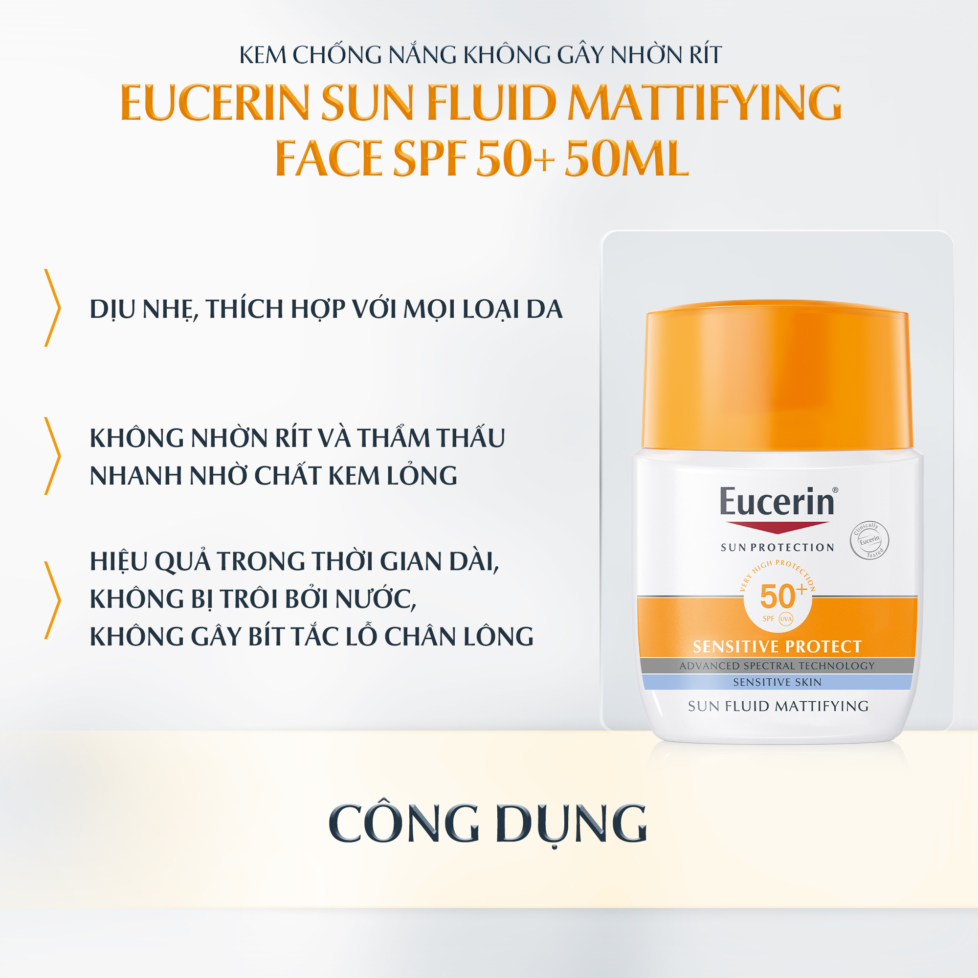 Kem chống nắng Eucerin