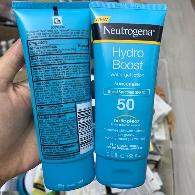 Kem chống nắng Neutrogena Hydro Boost