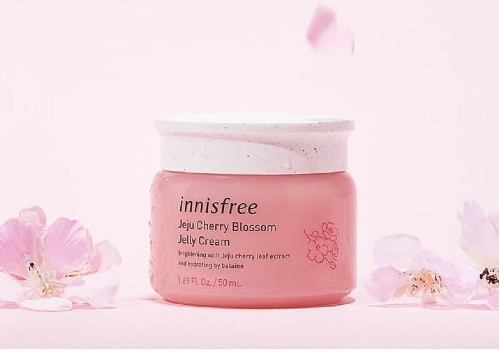 Kem dưỡng ẩm da thường Innisfree Jeju Cherry Blossom Jelly chiết xuất từ hoa anh đào