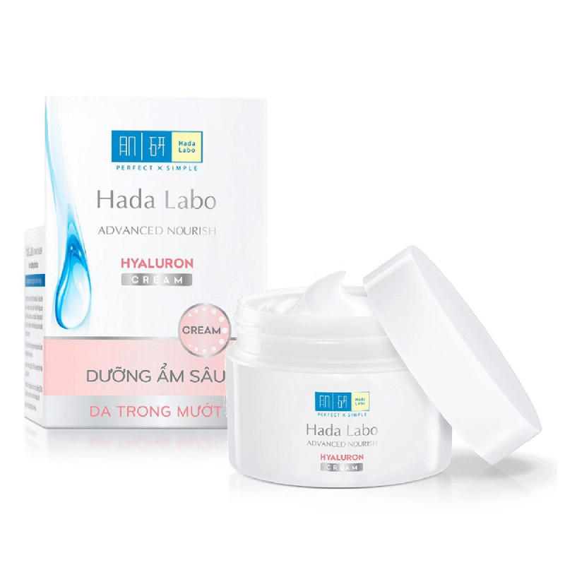 Kem dưỡng ẩm Hada Labo Advanced Nourish Hyaluronic Acid Cream