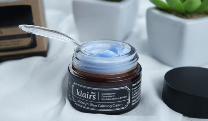 Kem dưỡng ẩm phục hồi Klairs Midnight Blue Calming Cream