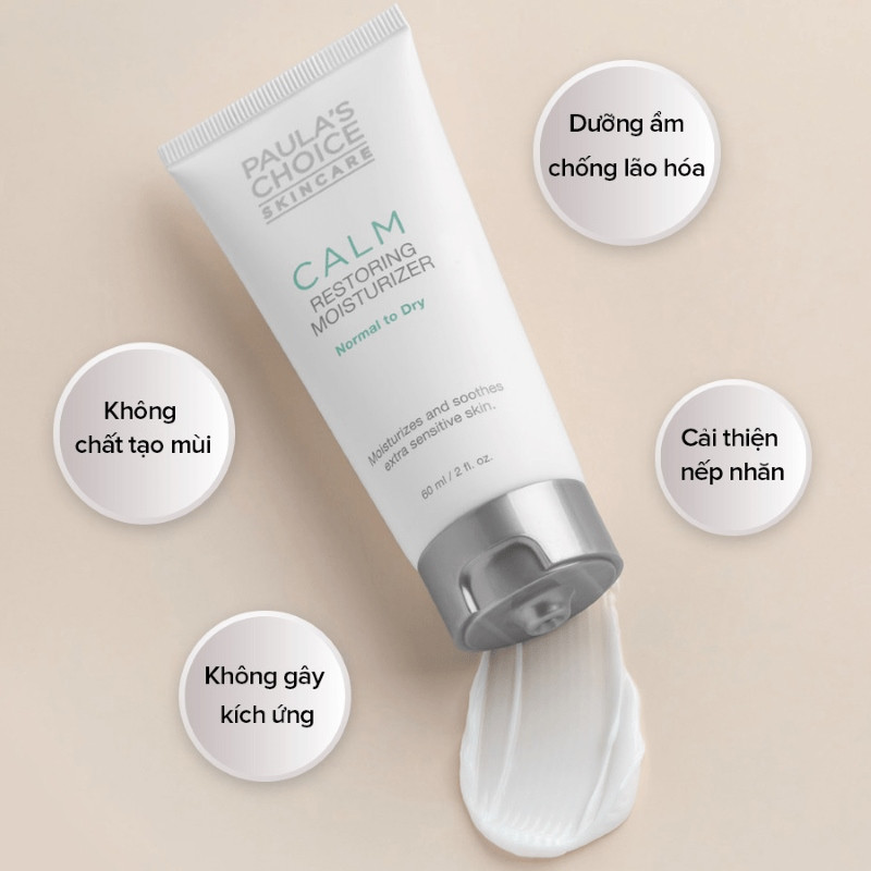 Kem dưỡng ẩm phục hồi Paula’s Choice Calm Restoring Moisturizer