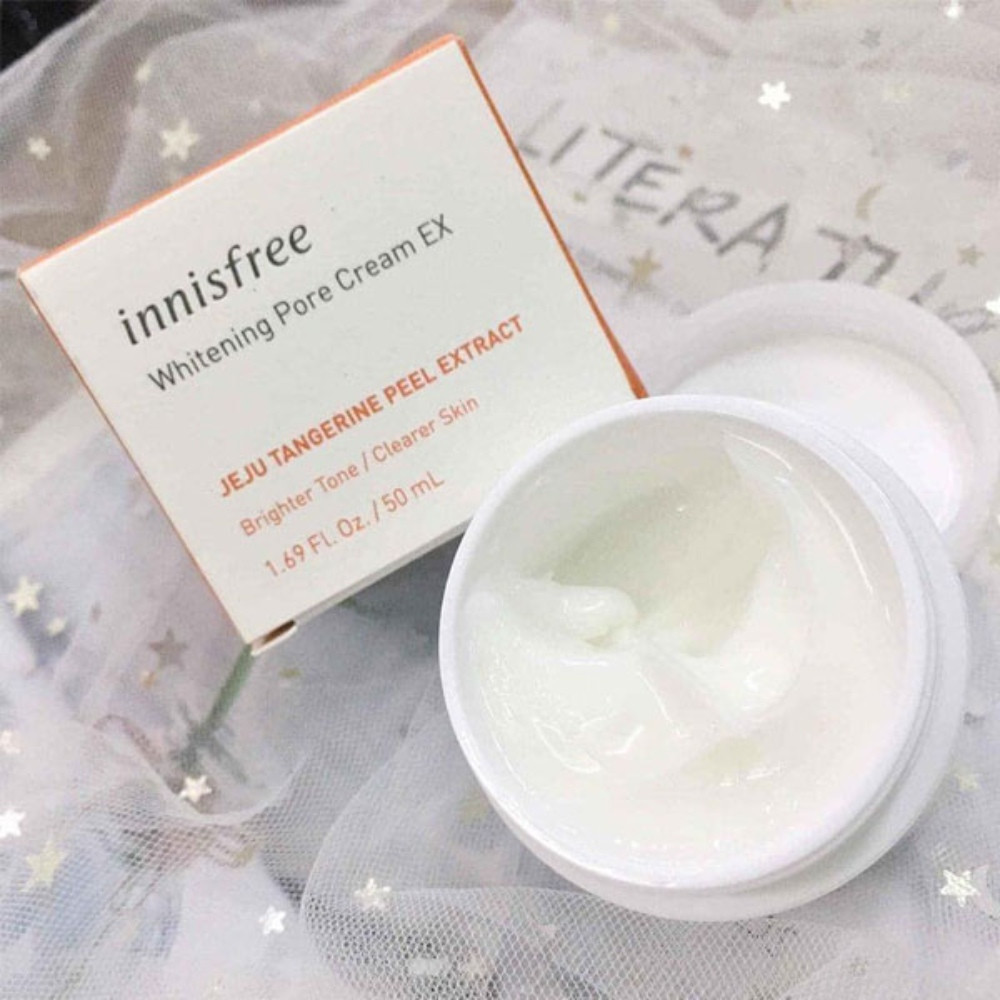 Kem dưỡng trắng da Innisfree Whitening Pore Cream