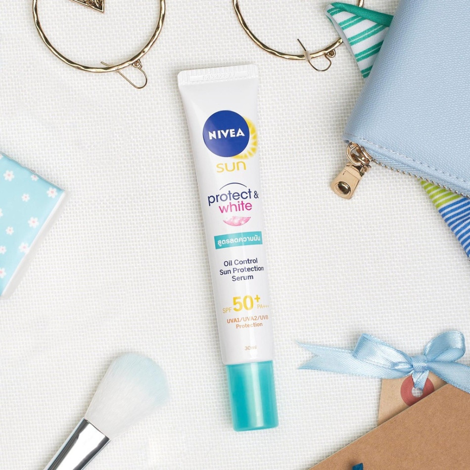 Nivea Sun Protect &amp; White Sun Serum giúp bảo vệ da hiệu quả