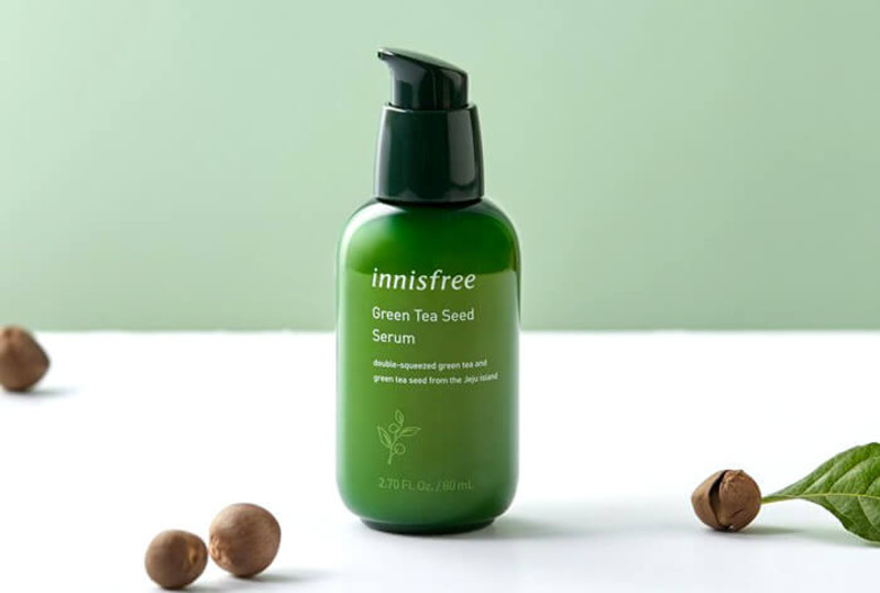 Serum cho bà bầu giúp dưỡng ẩm Innisfree Green Tea Seed Serum