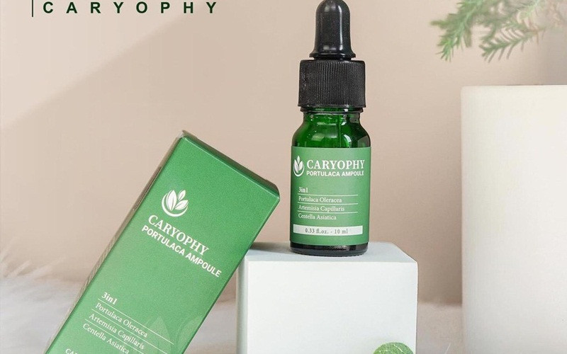 Serum trị mụn cho bà bầu Caryophy Portulace Ampoule