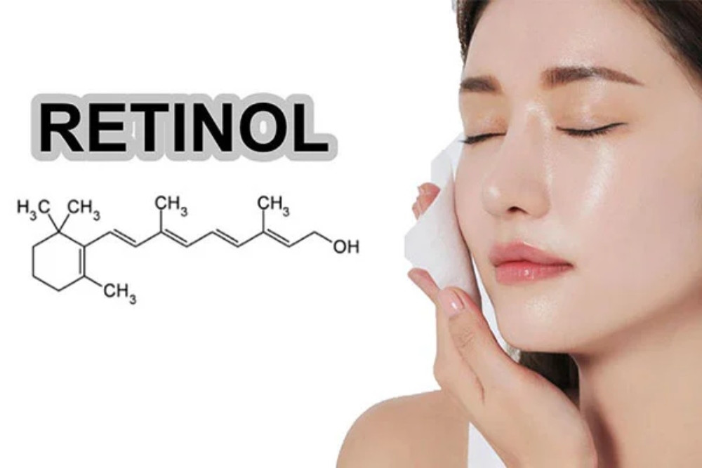 Sử dụng các sản phẩm chứa Retinol để cải thiện lỗ chân lông to