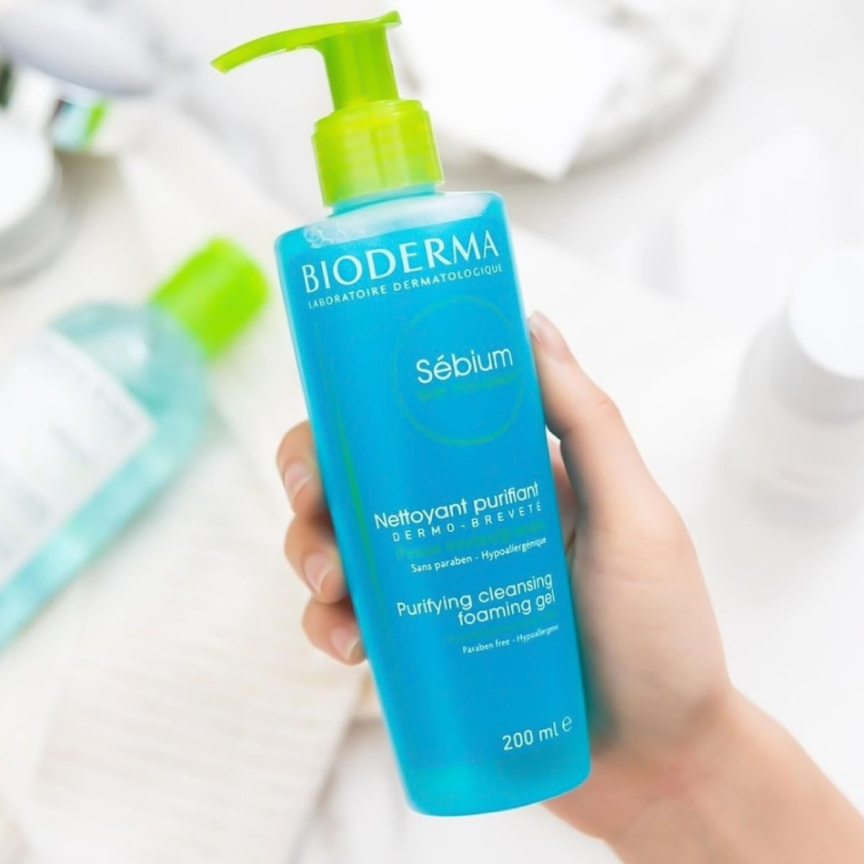 Sữa Rửa Mặt Bioderma Sebium Gel Moussant