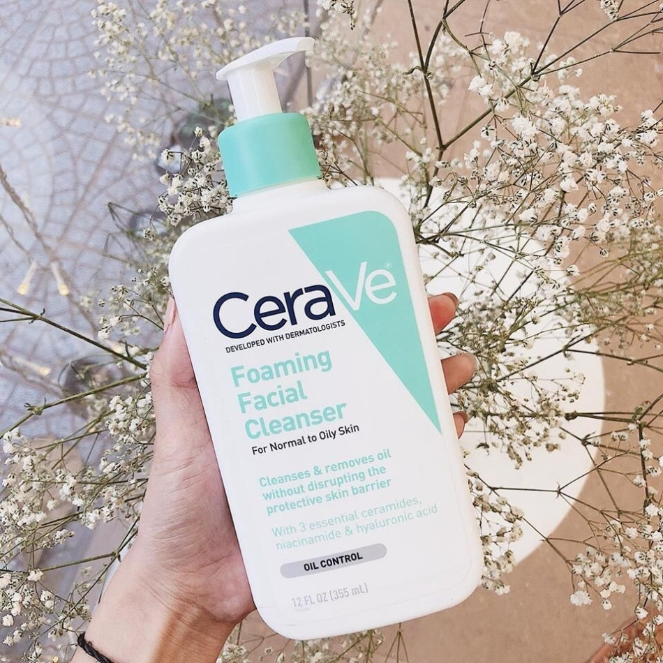 Sữa Rửa Mặt Cerave Foaming Facial Cleanser