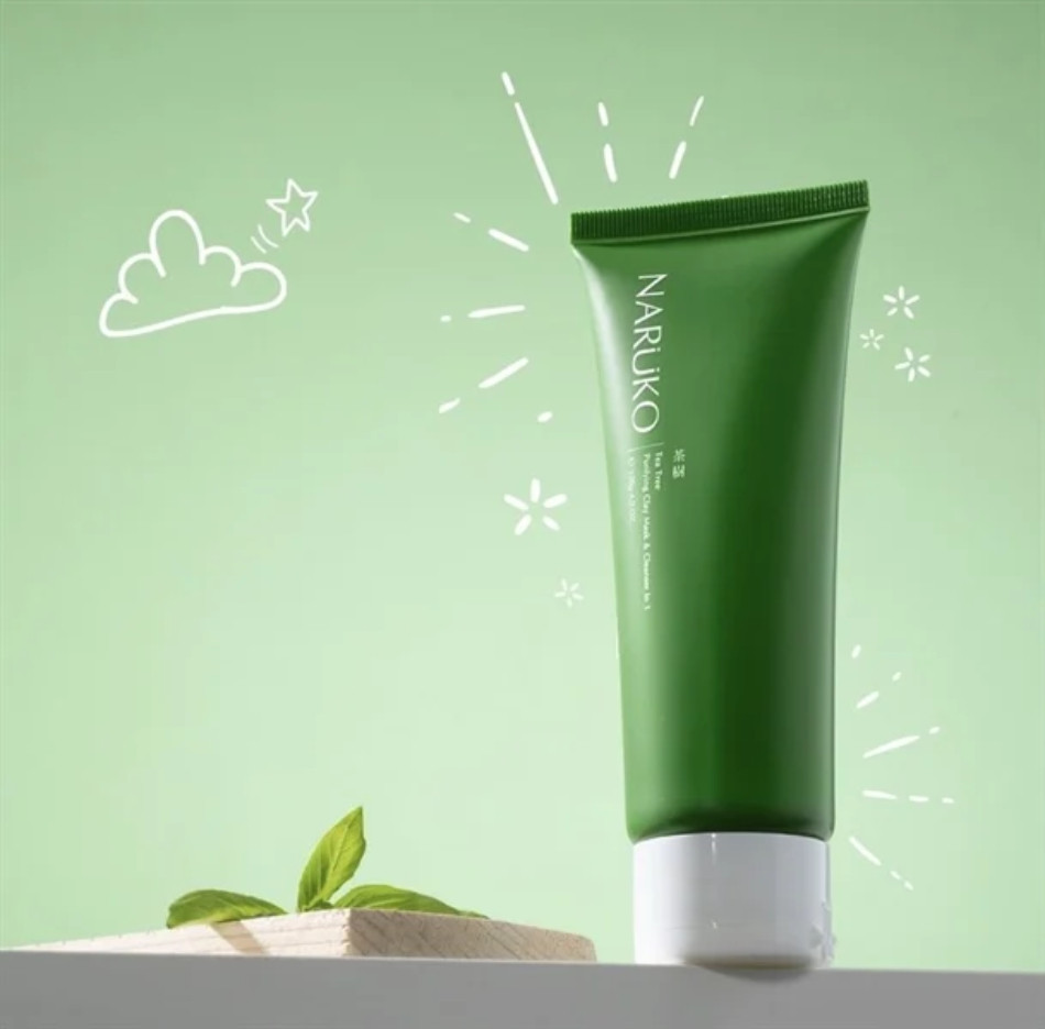 Sữa rửa mặt da dầu Naruko Tea Tree Purifying Clay Mask &amp; Cleanser In 1