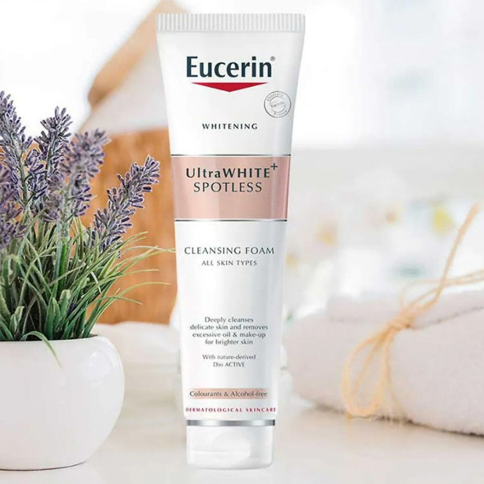 Sữa rửa mặt Eucerin Ultra White Foam dưỡng trắng