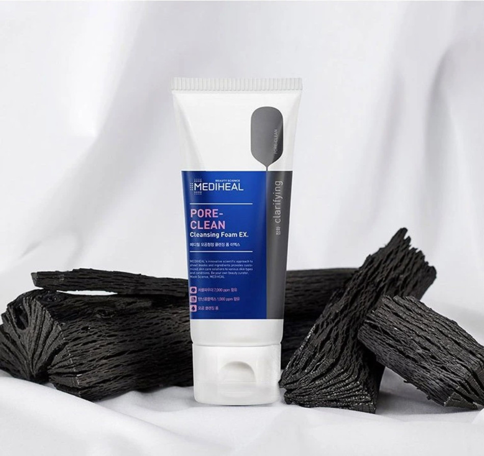 Sữa rửa mặt Mediheal Pore-Clean Charcoal Cleansing Foam