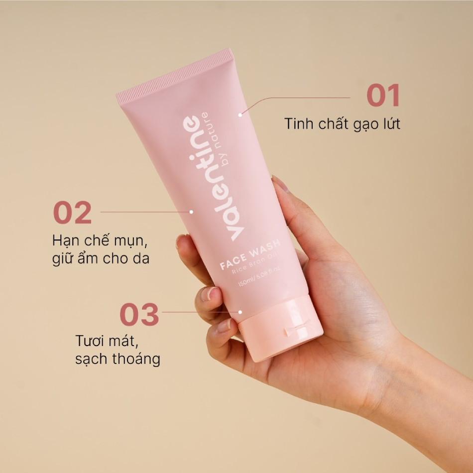 Sữa Rửa Mặt Valentine Face Wash