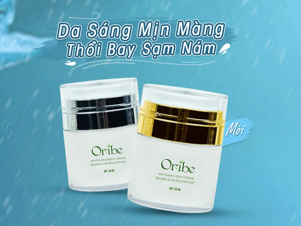 Bộ đôi kem dưỡng da ngày đêm Oribe giúp dưỡng trắng và đánh bay nám hiệu quả