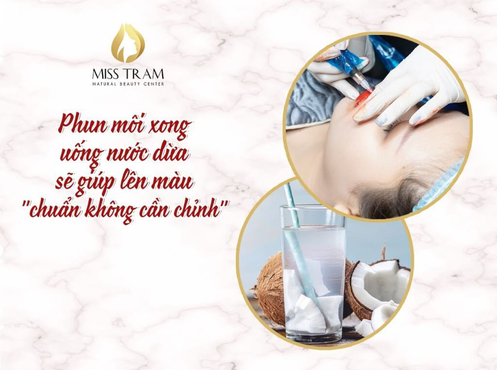 Có Nên Uống Nước Dừa Sau Khi Phun Môi? Tìm Hiểu Cách Giúp Môi Đẹp Tự Nhiên