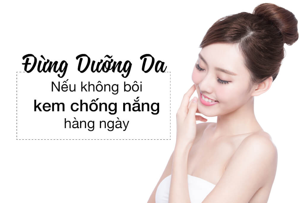 Kem chống nắng giúp bảo vệ da hiệu quả chống lại quá trình lão hóa