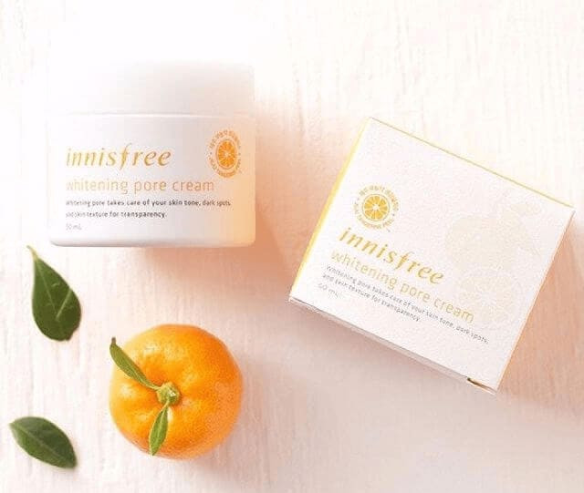 Kem dưỡng da ban đêm Innisfree Whitening Pore Cream