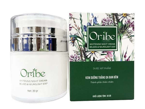 Kem dưỡng trắng da mặt cho da dầu Oribe Whitening Night Cream