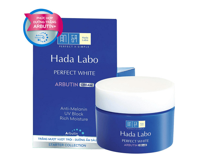 Kem dưỡng trắng da mặt Hada Labo Perfect White Cream