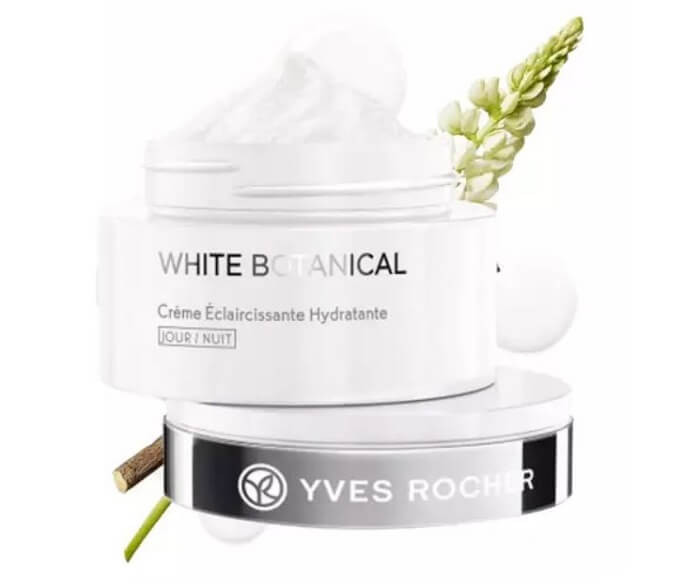 Kem dưỡng Yves Rocher White Botanical Moisturizing Lightening Cream Day &amp; Night