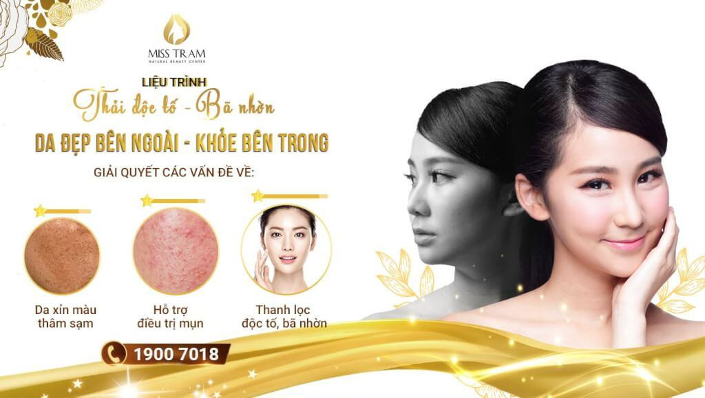 Liệu Trình Thải Độc Da – Tươi Mới Đẹp Rạng Ngời