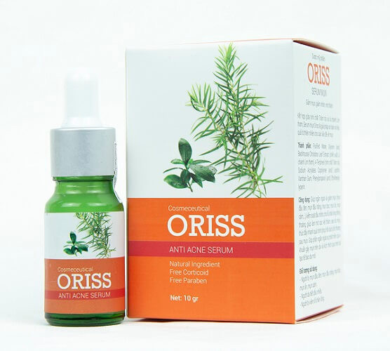 Serum trị mụn Oriss với thành phần tự nhiên