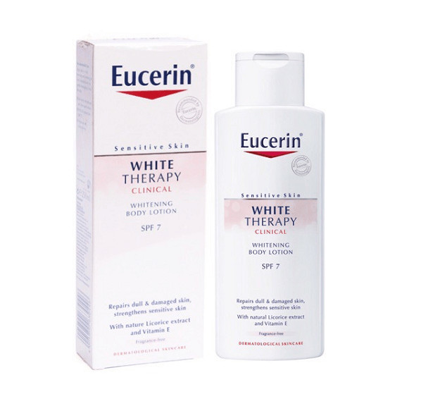 Sữa dưỡng thể Eucerin White Therapy Whitening Body Lotion SPF7