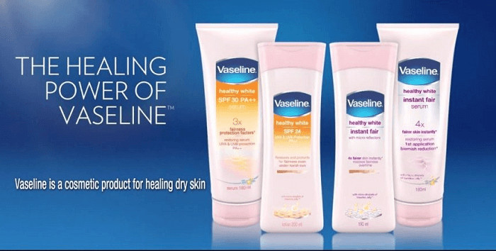 Sữa dưỡng thể làm trắng da Vaseline Healthy White Instant Fair