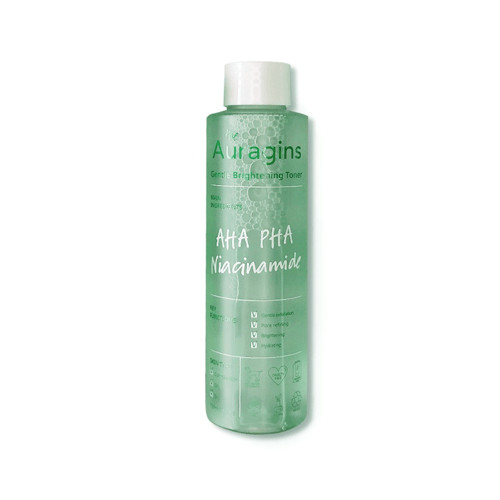 Toner cho da dầu mụn AHA PHA The Auragins Gentle Brightening Toner