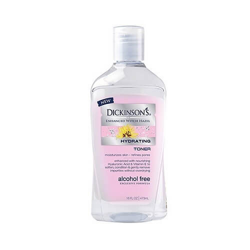 Toner cho da hỗn hợp Dickinson’s witch hazel hydrating toner with rosewater