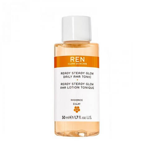 Toner cho da hỗn hợp thiên dầu Ren Clean Skincare Ready Steady Glow Daily AHA Tonic