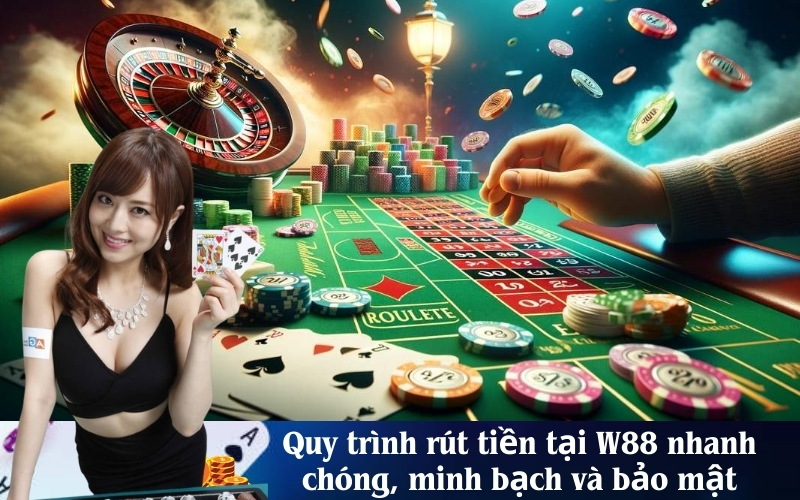 Quy trình rút tiền tại W88 nhanh chóng, minh bạch và bảo mật